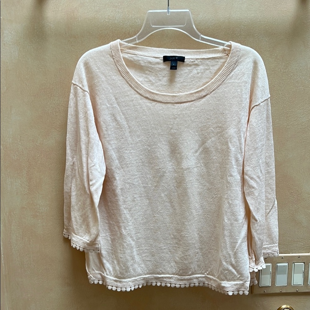 J. Crew linen sweater